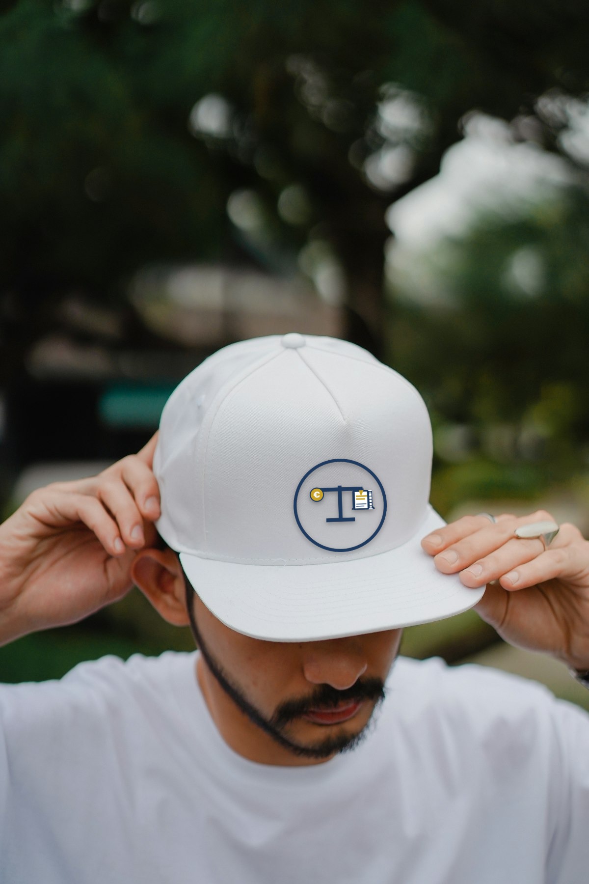 Exemple de casquette personnalisable