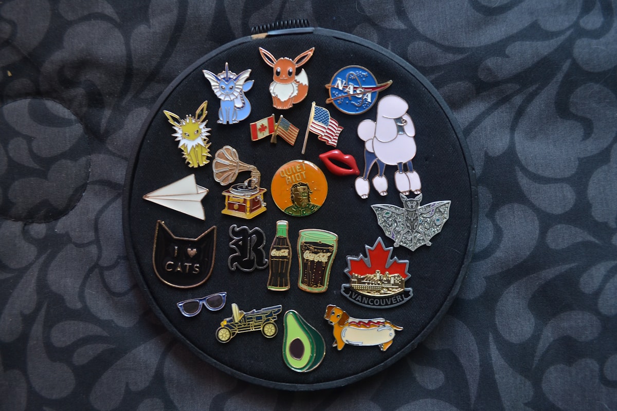 Exemple de pin's émaillé personnalisable