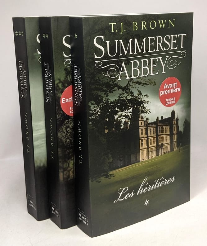 Trilogie Summerset Abbey imprimee par Book Print Broker