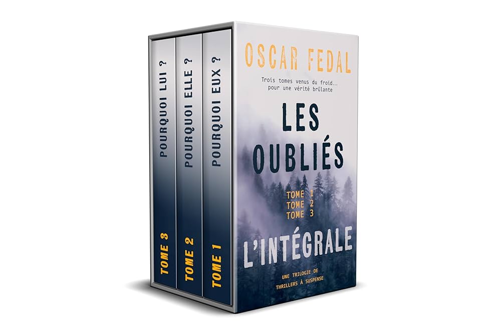 Coffret intégrale Les Oubliés imprimé par Book Print Broker